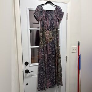 chinese dress ladies Luna Maxi Dress Dusty Rose/Light Brown / M
